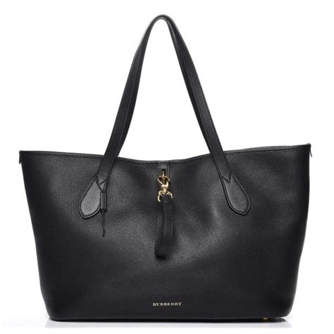 burberry honeybrook black|BURBERRY Grainy Calfskin Medium Honeybrook Tote Black .